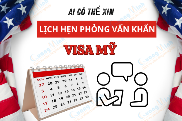 xin lich hen phong van visa my khan - quang minh visa